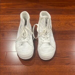 Vans Kids White High-Top Sneakers